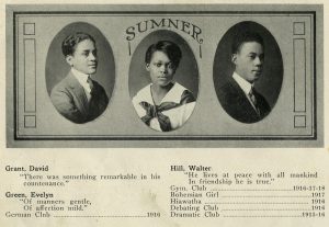 David M.Grant Sumner High School yearbook 1918